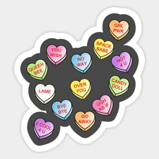 Love Hearts Sticker